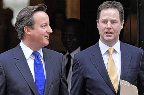 David Cameron and Nick Clegg David Cameron and Nick Clegg